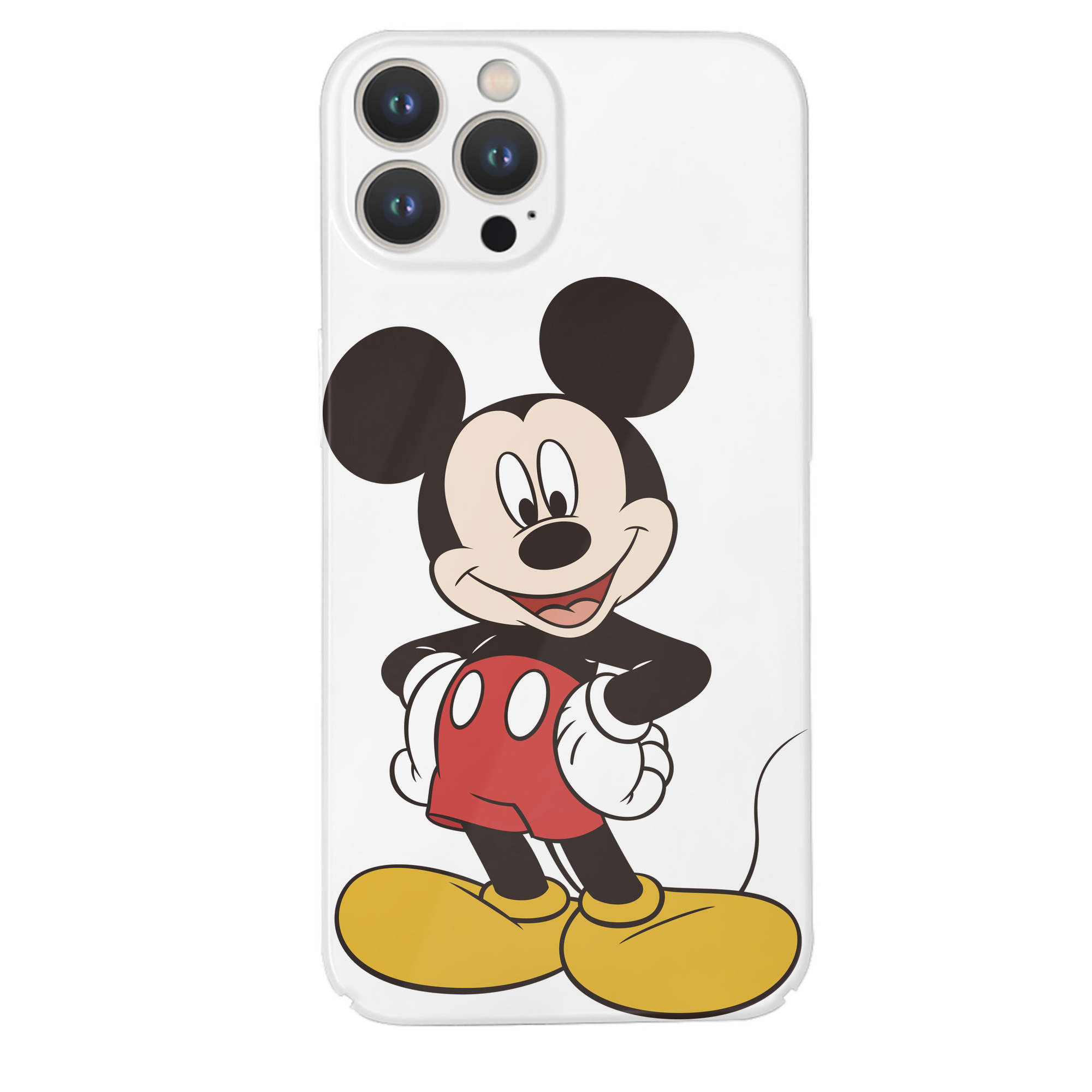 （画像用） ミッキーマウス Mickey Mouse 【iPhone 14シリーズ対応】ハードケース